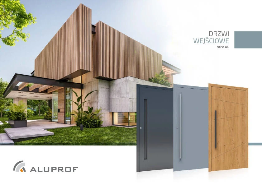 ALUPROF wprowadza nową serię drzwi panelowych AG